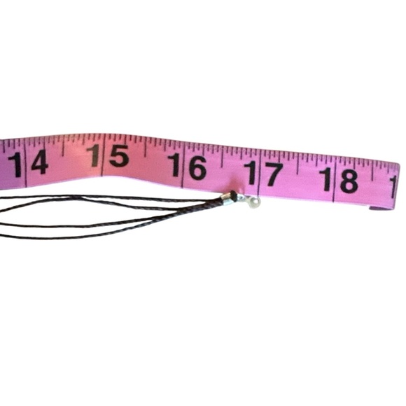 Artisan Handmade Teal Ceramic Statement Necklace Brazilian Jewelry 17" - Picture 6 of 7